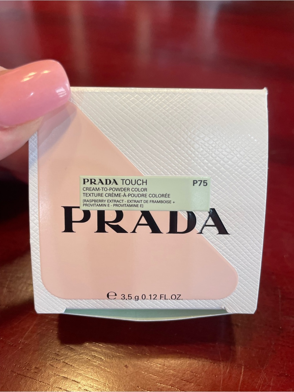 NEW!!!!!!! PRADA Touch Cream-to-Powder Color P75 - Soft Pink